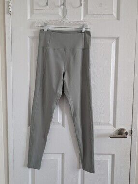 Girlfriend Collective High Rise Compressive Leggings Sage Green yoga gym M